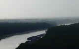 View of the Ms. River Valley from Fort Hill in Civil War Park.