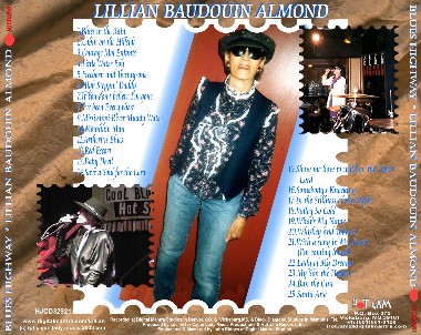 The Back of Lillian's CD