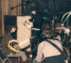 Little Steven and Lucille in a New York studio session.