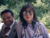 Lionel Hampton and Lucille at a  band picnic in Vermont; Lucille got to know Lionel, through her drummer, Wally Gator,  who was also Lional's drummer. So with nothing to do, one weekend, she went on tour with Lionel Hampton and his orchestra.