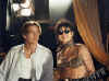 Matthew Modine and Lucille in Miami's, South Beach, on the set of Abel Ferrara's 'The Blackout.'