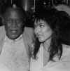Memphis Slim and Lucille after their show at the Lone star. This pic was a calendar cover.